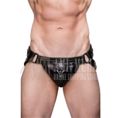Harness Jockstrap - Black | Premium Leather Design for Comfort & Durability