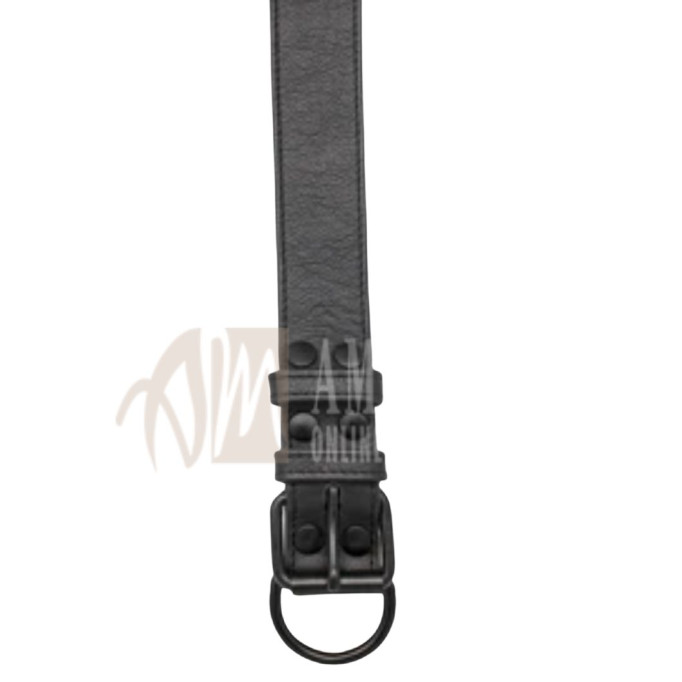 Pup Collar – Black | Bold, Sleek Leather Neck Gear