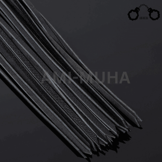 Ami-Muha Leather Chain Suede Bondage Flogger