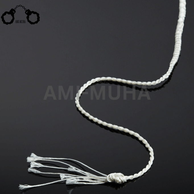 Ami-Muha Leather Five Foot Patent Leather Whip