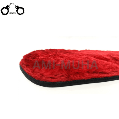 Ami-Muha Leather & Fur Paddle 