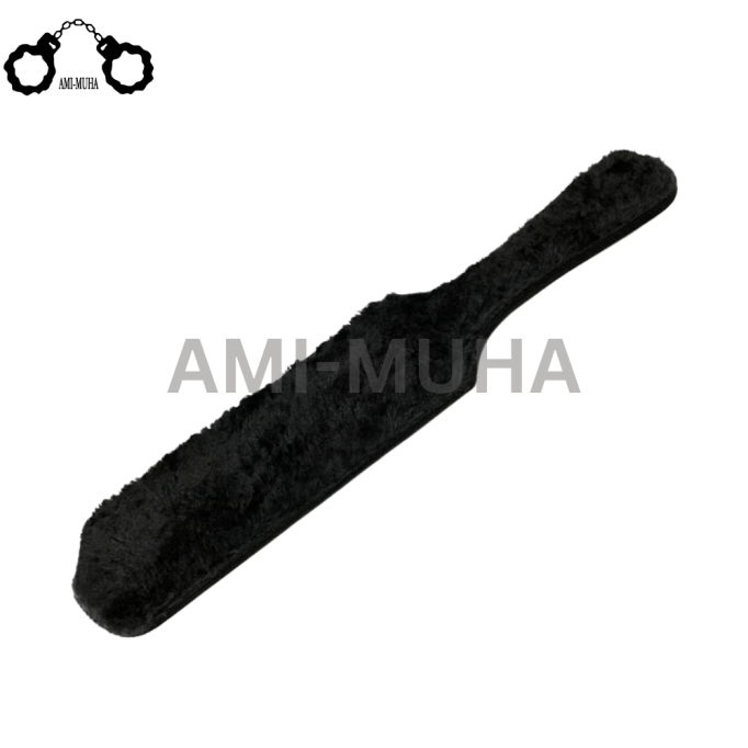 Ami-Muha Leather & Fur Paddle 