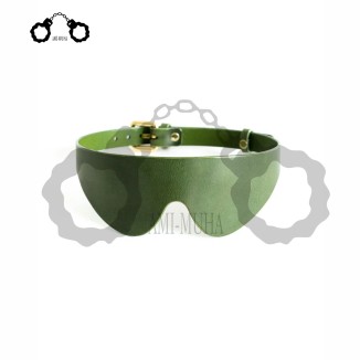 Role Play Leather Sale Item Blindfold