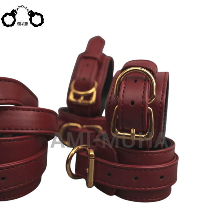 Ami- Muha premium Leather restraints kit Sets