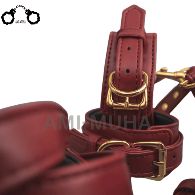 Ami- Muha premium Leather restraints kit Sets